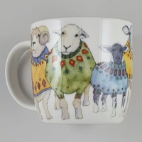 Emma Ball - Sheep in Sweaters - Bone China Mug